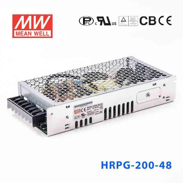 Mean Well HRPG-200-48  Power Supply 206.4W 48V 4.3A