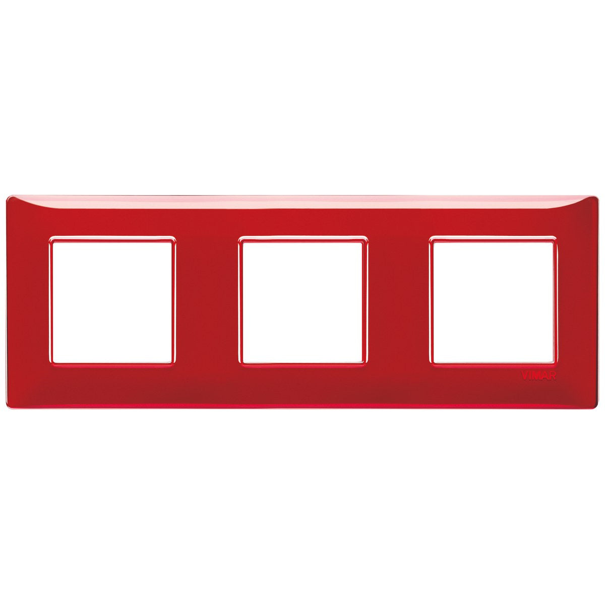 Vimar Plana Plate 6M Reflex Ruby