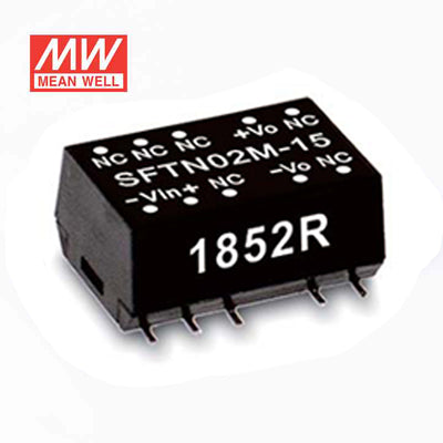Mean Well SFTN02L-12 DC-DC Converter - 2W - 4.5~5.5V in 12V out 167mA