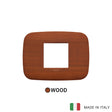 Vimar Arke Round Plate 2centrM Cherry Wood