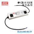 Mean Well ELG-240-48-3Y Power Supply 240W 48V 5A — 3-Wire Input (with Earth)