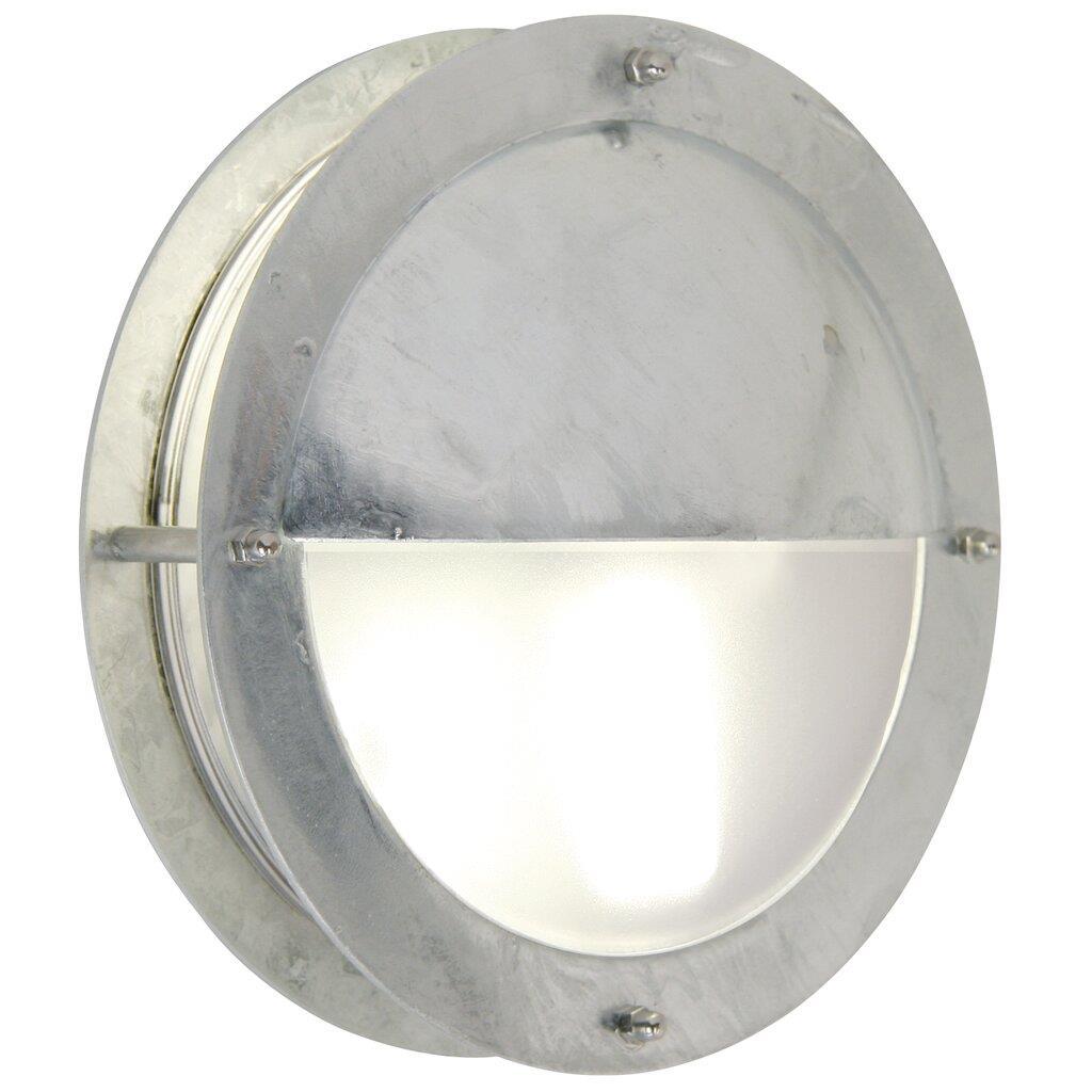 Nordlux Malte Wall Light Galvanized Half Cover DFS