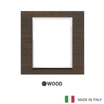 Vimar Eikon Evo Plate 8(4+4)M Wood Wenge