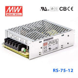 Mean Well RS-75-12 Power Supply 75W 12V 6A