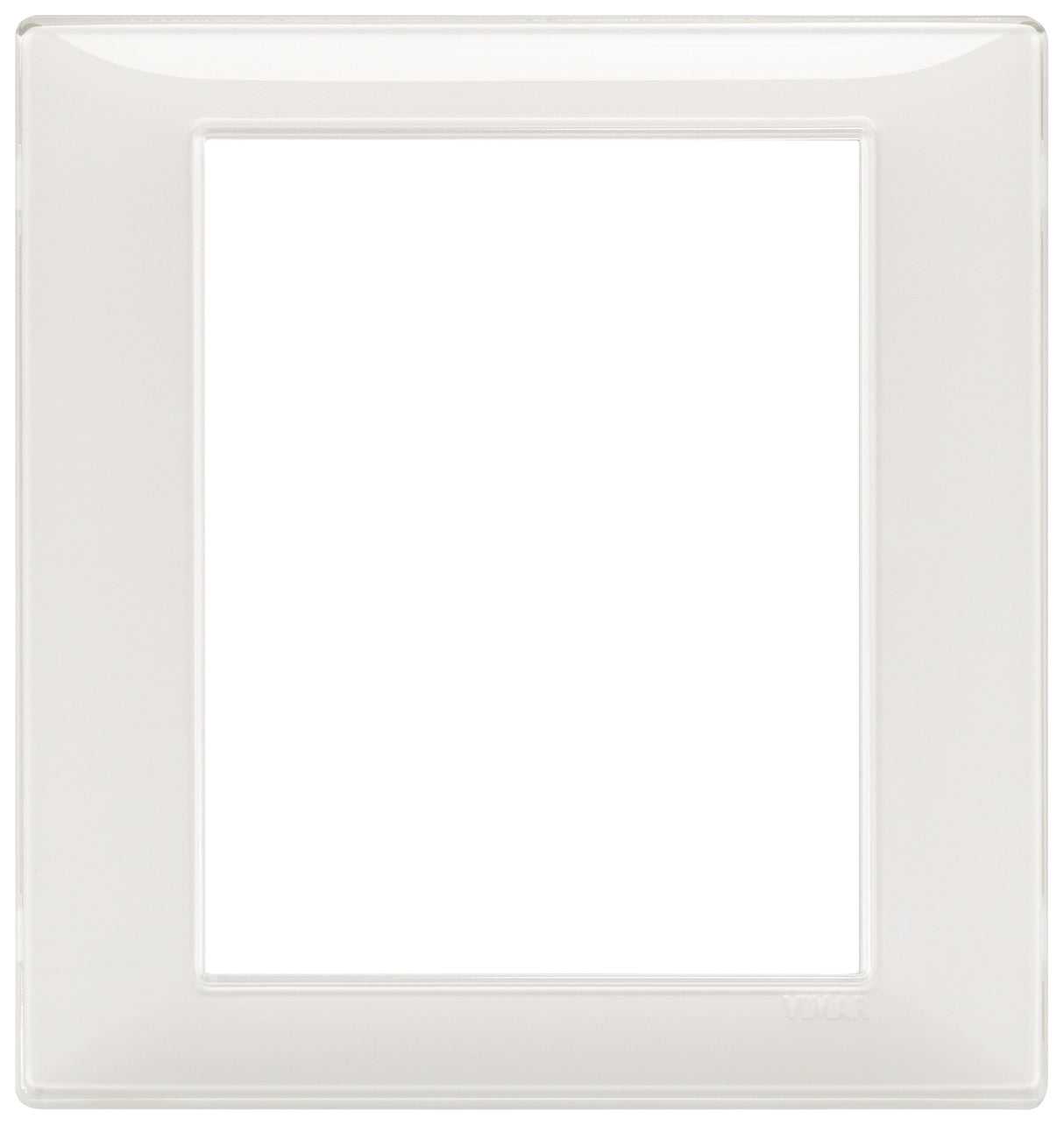 Vimar Plana Plate 8M Technopolymer Reflex Snow
