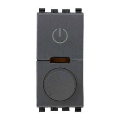 Vimar Eikon Universal Master Rotary Dimmer 230V Grey