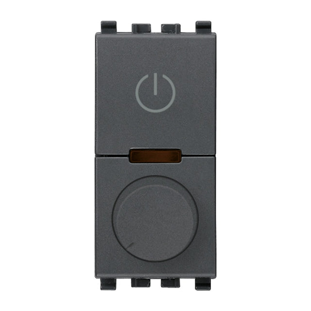 Vimar Eikon Universal Master Rotary Dimmer 230V Grey