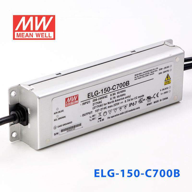 Mean Well ELG-150-C700B Power Supply 150W 700mA - Dimmable - PHOTO 1