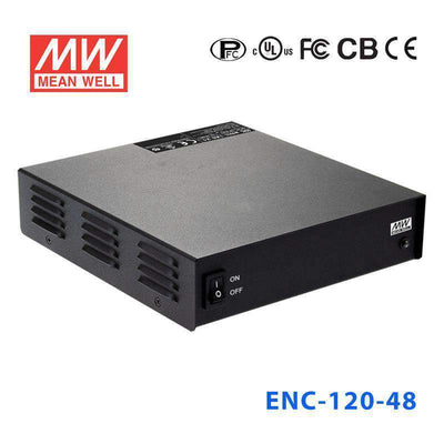 Mean Well ENC-120-48 Desktop Type Chargers 120W 57.6V 2A - 3-stage programmable charger