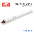 Mean Well LDC-55B Linear LED Driver 55W 500~1600mA Adjustable Output - Dimmable