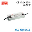 Mean Well HLG-120H-36AB Power Supply 120W 36V - Adjustable and Dimmable 3.4A
