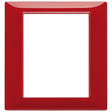 Vimar Plana Plate 8M Technopolymer Reflex Ruby