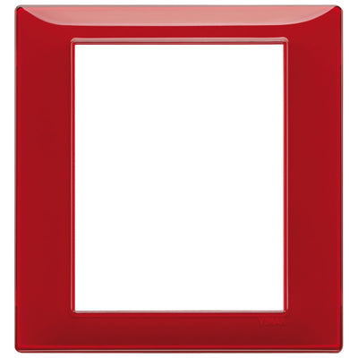 Vimar Plana Plate 8M Technopolymer Reflex Ruby