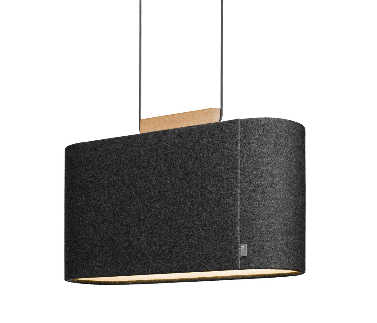 Pablo Pendant Belmont 22 Charcoal