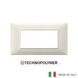 Vimar Plana Plate 4M Technopolymer Granite White
