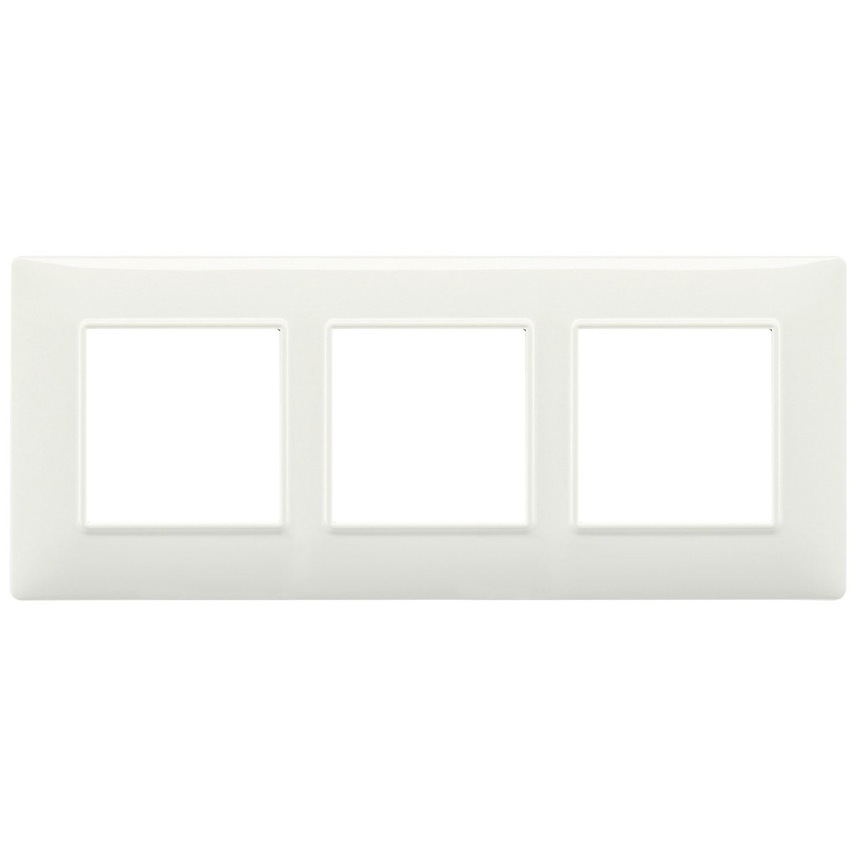 Vimar Plana Plate 6M Technopolymer Ivory