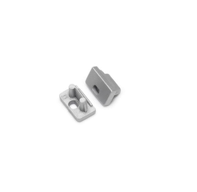 Archilight End Cap for GRACILI - With Wiring Hole - Silver