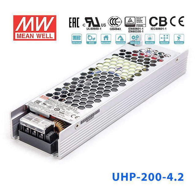 Mean Well UHP-200-4.2 Power Supply 168W 4.2V 40A