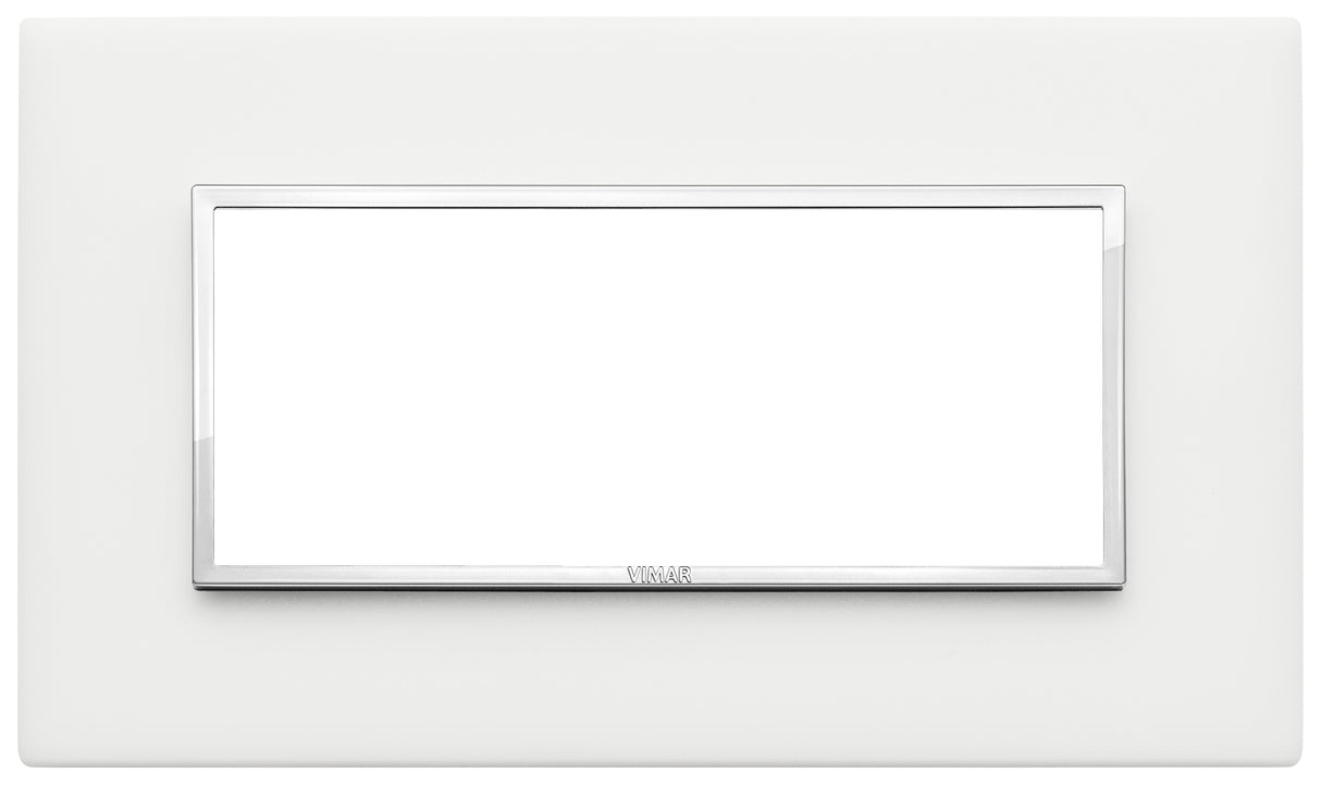 Vimar Eikon Evo Plate 5M Corian Glacier Ice
