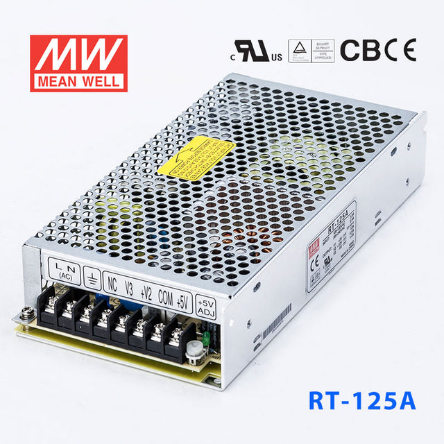 Mean Well RT-125A Power Supply 125W 5V 12V -5V
