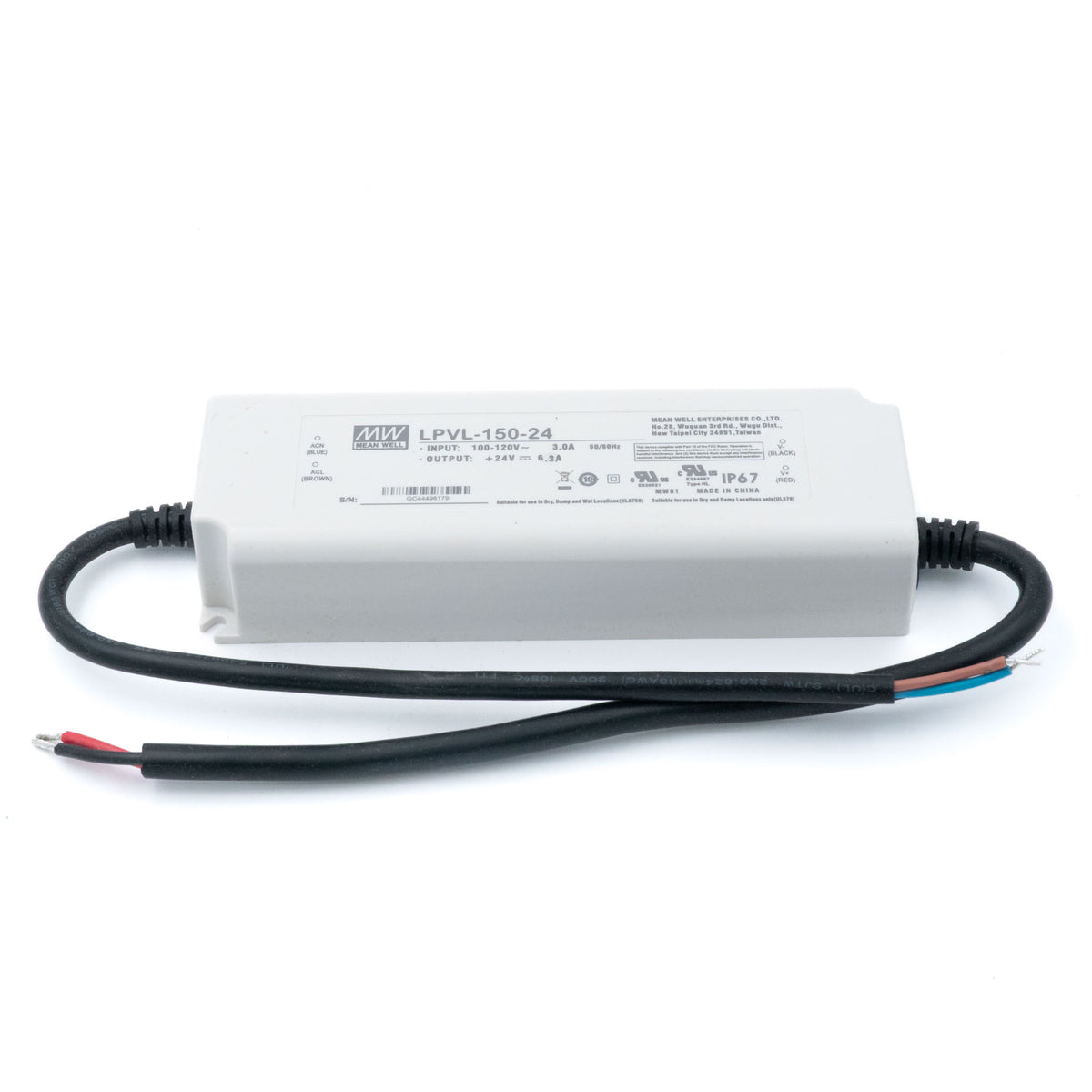 Mean Well LPVL-150-24 Power Supply 150W 24V 6.3A - PHOTO 1