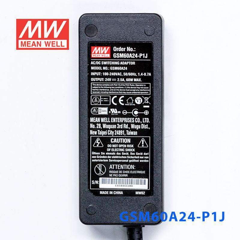 Mean Well GSM60A24-P1J Power Supply 60W 24V 2.5A - PHOTO 2