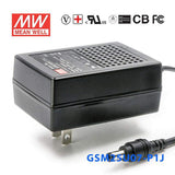 Mean Well GSM25U07-P1J Power Supply 22W 7.5V 2.93A