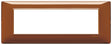 Vimar Plana Plate 7M Technopolymer Reflex Tobacco