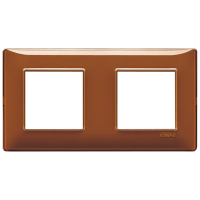 Vimar Plana Plate 4M Reflex Tobacco