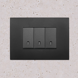 Vimar Arke Plastic 3 Gang switch - Black - 16A - PHOTO 15