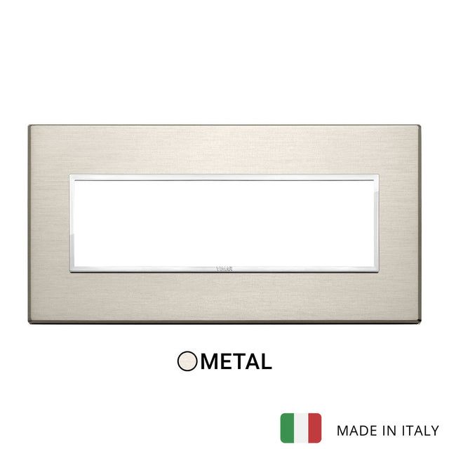 Vimar Eikon Evo Plate 7M Aluminium Neutral Bronze