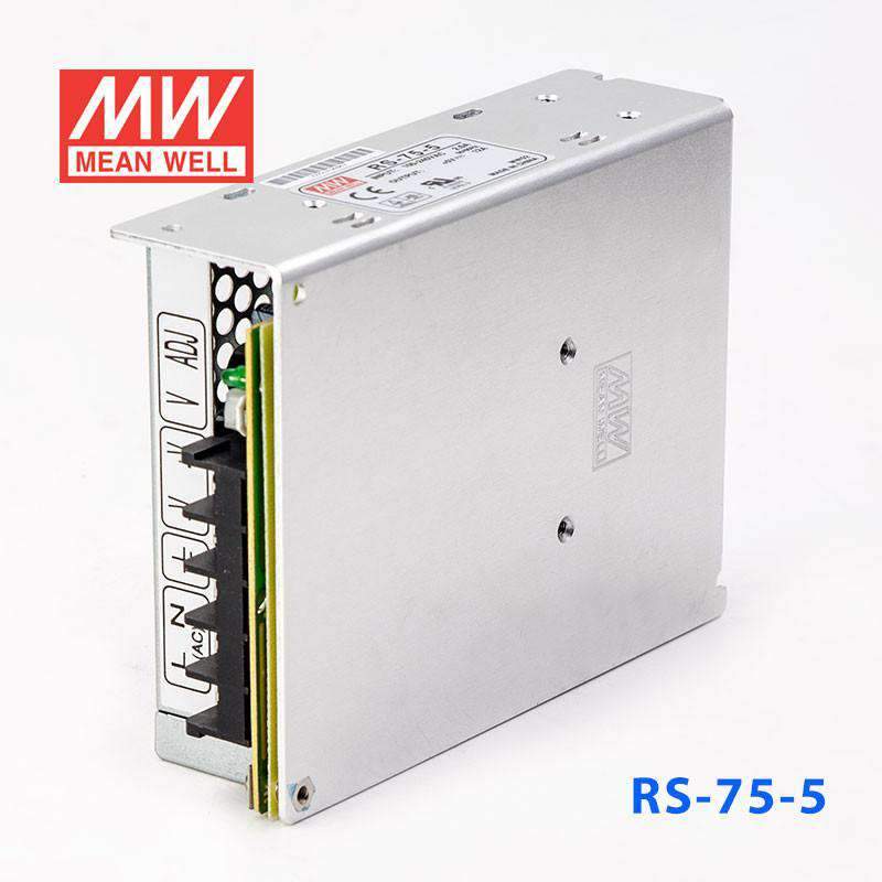Mean Well RS-75-5 Power Supply 75W 5V 12A - PHOTO 1