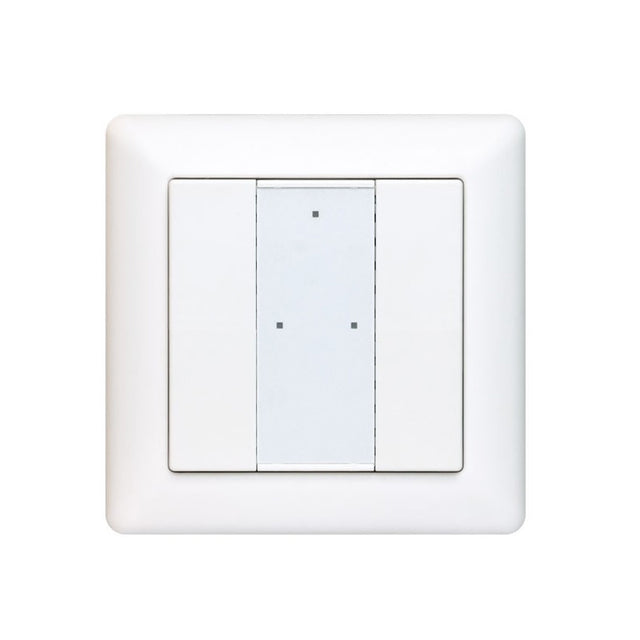 Sunricher DALI2 Wall Panel, 2 Buttons, White