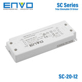 Envo SC-20-12 Power Supply 20W 12V  - Triac dimmable 1.67A