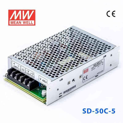 Mean Well SD-50C-5 DC-DC Converter - 50W - 36~72V in 5V out 10A