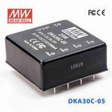 Mean Well DKA30C-05 DC-DC Converter - 25W - 36~72V in ±5V out 2.5A
