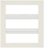 Vimar Arke Classic Plate 21M Technopolymer Ivory