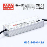 Mean Well HLG-240H-42A Power Supply 240W 42V - Adjustable 5.72A