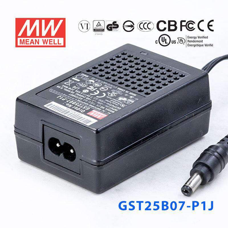 Mean Well GST25B07-P1J Power Supply 22W 7.5V 2.93A