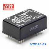 Mean Well SCW12C-05 DC-DC Converter - 12W 36~72V DC in 5V out 2.4A - PHOTO 1