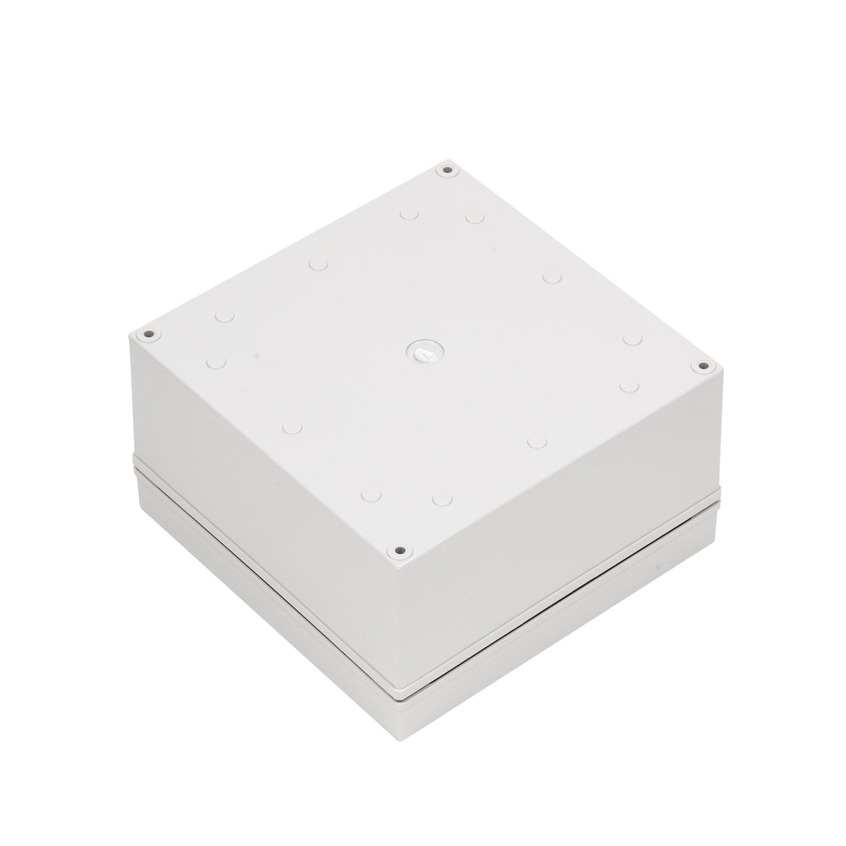 Boxco M-Series 180x180x100mm Plastic Enclosure, IP67, IK08, ABS, Grey Cover, Screw Type - PHOTO 2