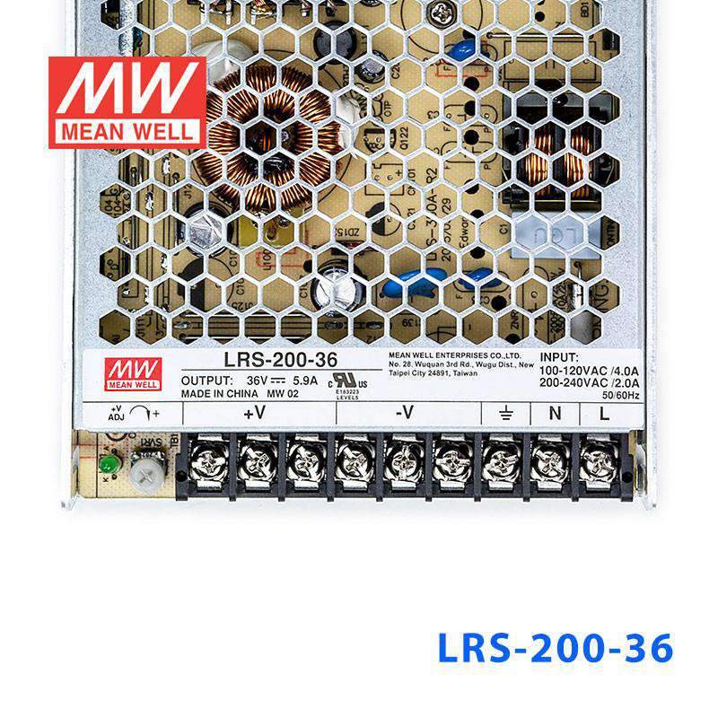 Mean Well LRS-200-36 Power Supply 200W 36V - PHOTO 2