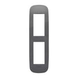 Vimar Arke Round Plate 2Mpan Technopolymer Grey