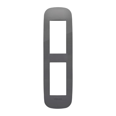 Vimar Arke Round Plate 2Mpan Technopolymer Grey
