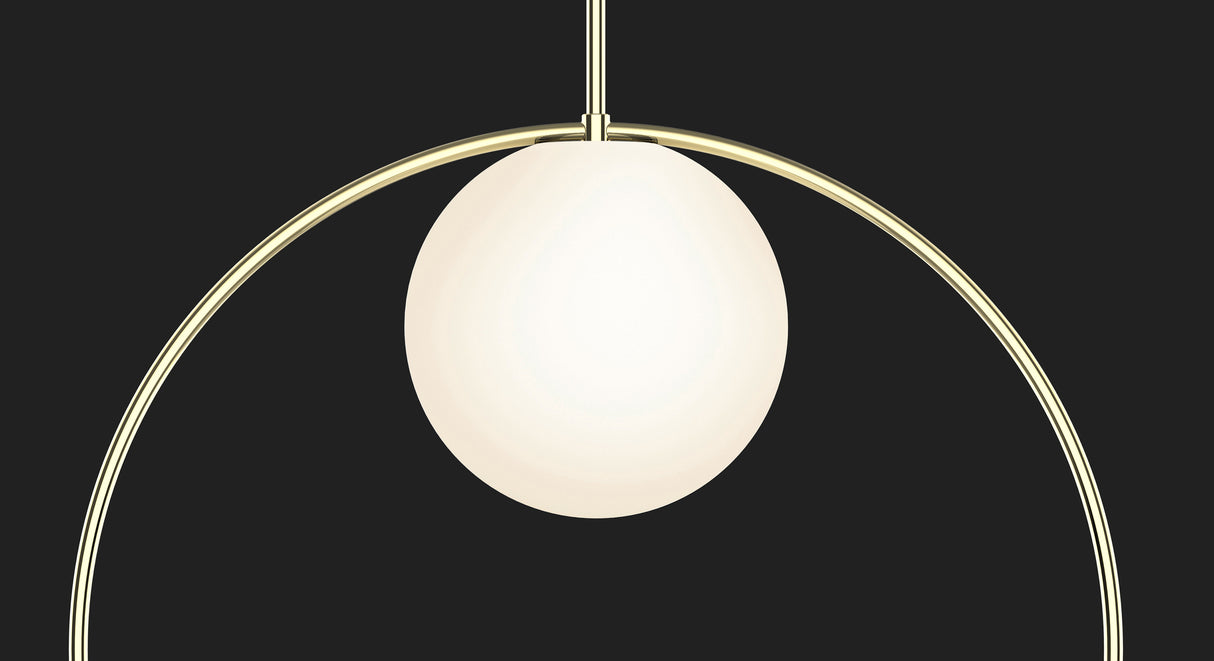 Pablo Pendant Bola Halo 12" Chrome - PHOTO 8