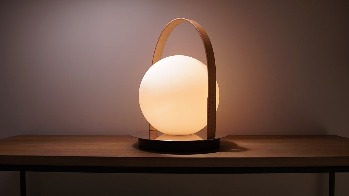 Pablo Table Bola Lantern Brass / Black - PHOTO 12