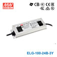 Mean Well ELG-100-24B-3Y Power Supply 96W 24V - Dimmable 4A — 3-Wire Input (with Earth)