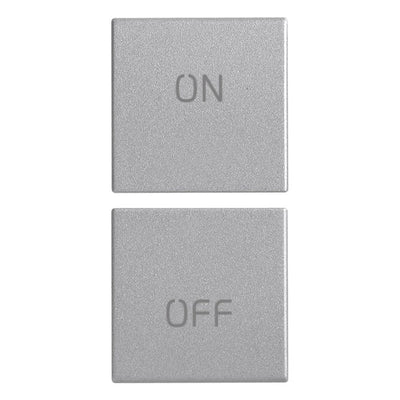 Vimar 2 Half Buttons 1M ON/OFF Symbol Next