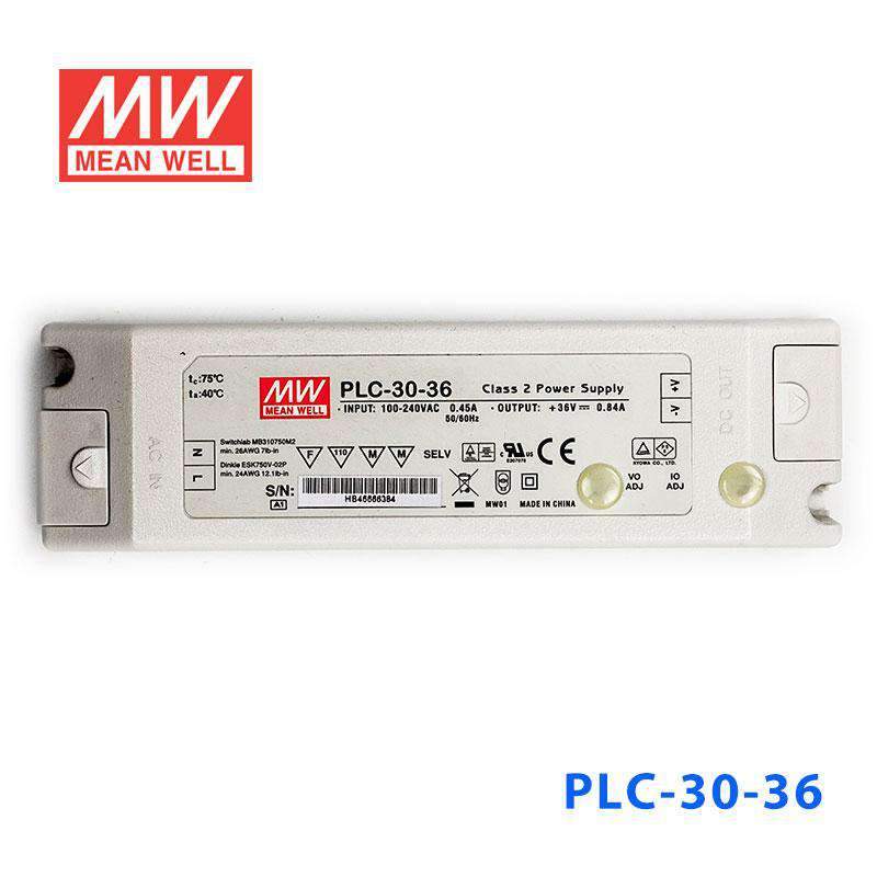 Mean Well PLC-30-36 Power Supply 30W 36V - PFC 840mA - PHOTO 2