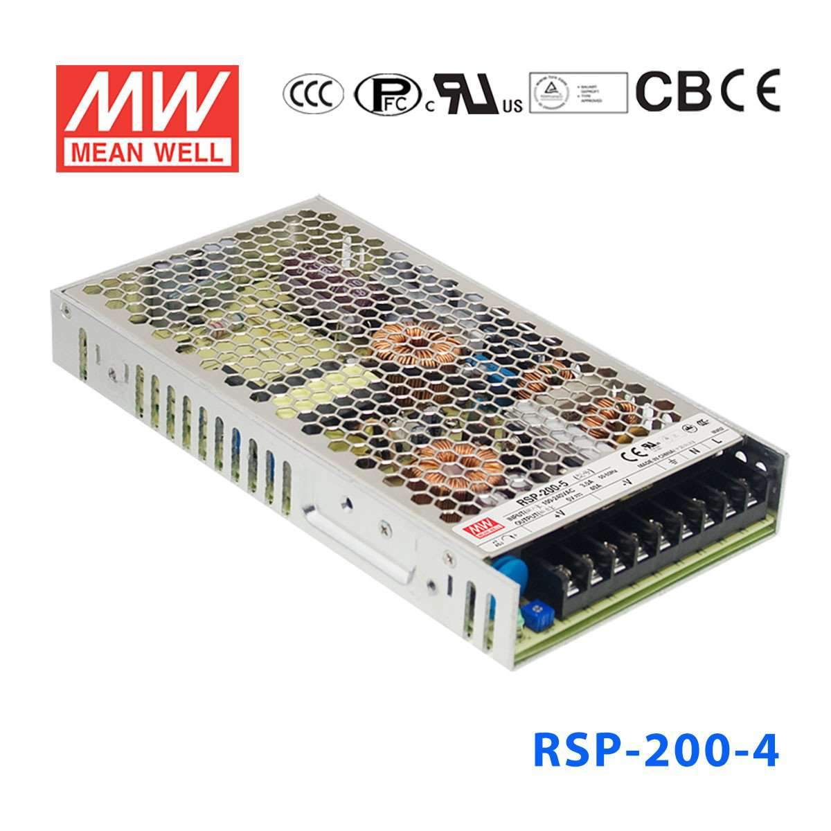 Mean Well RSP-200-4 Power Supply 160W 4V